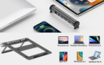 Wiwu 2 in1 laptop stand & Hub A821CH - imagine 5