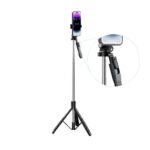 XO SS15 Balance Steady Shot Direct Broadcasting Three Legged Reinforced Bracket Bluetooth Selfie Stick 180CM