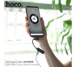 Hoco LS19 Type-C 2-in-1 Audio Converter - imagine 4