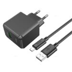 HOCO CS12A Ocean single port QC3.0 charger(EU)+ set cable - imagine 3