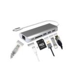 Type-C Usb-C adapter Hub 6 in 1 - imagine 2