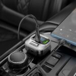 HOCO E75 Bravery PD30W+QC3.0 car BT FM transmitter - imagine 2