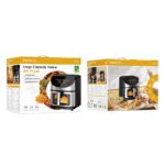 Hoco HE21 8L air fryer with touch screen and window(EU) - imagine 2