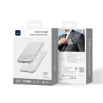 Wiwu Silver Seraph Alloy Unibody Power Bank Wi-P088 - imagine 3