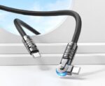 HOCO U118 Lightning Triumph PD rotating charging data cable