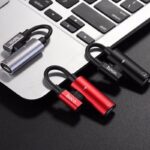 Hoco LS18 dual lightning digital audio converter for Apple - imagine 2