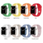HOCO iWatch WA01 Flexible series classic sports silicone strap(38/40/41/42/44/45/49mm) - imagine 2