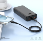 XO PR239 USB-C 20W/USB-A 22.5W Digital Fast Charger 20000mAh