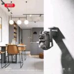 XO CR04 Robot 400W Pixel Dual Screen Outdoor Dome Camera  (2.4G Wireless WiFi) - imagine 5
