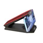 XO C100 Leather Texture Retro Dashboard Clip Mobile Phone Tablet Holder