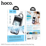 HOCO HX50 Treasure mobile phone waterproof leather bag - imagine 3