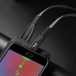 Hoco U70 Splendor charging data cable for Micro - imagine 3