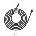 Hoco U72 Forest Silicone charging cable for Lightning - imagine 3