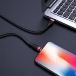 Hoco U72 Forest Silicone charging cable for Lightning - imagine 2