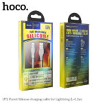 Hoco U72 Forest Silicone charging cable for Lightning - imagine 4