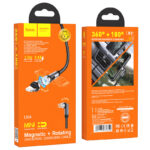 Hoco U94 Universal rotating magnetic charging cable for Lightning - imagine 5
