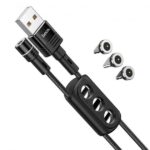 Hoco U98 3-in-1 Sunway multi-functional magnetic charging cable(Lightning/Micro/Type-C)