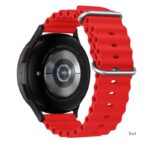 Hoco WH01 Flexible series marine double buckle silicone watchband(20/22mm) - imagine 4
