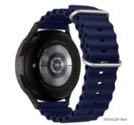 Hoco WH01 Flexible series marine double buckle silicone watchband(20/22mm) - imagine 7