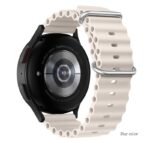 Hoco WH01 Flexible series marine double buckle silicone watchband(20/22mm) - imagine 5
