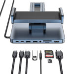 WIWU Adjustable 8 in 1 Hub Stand AH801