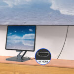 WIWU Adjustable 8 in 1 Hub Stand AH801 - imagine 5