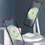 Wiwu M13 2 in 1 Magnetic Wireless Charger M13 - imagine 4