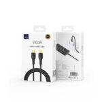 Wiwu Vigor Cable Wi-C018 C-C USB C to USB C cable 100W - imagine 4