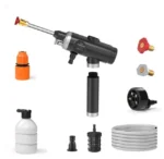 XO CZ013 Dual Use Car Wash Water Gun European Standard (6000mah) - imagine 2