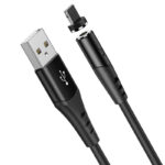 Hoco X60 Honorific silicone magnetic charging cable for Lightning