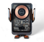 Hoco HW7 Transparent Discovery Edition wireless fast charging car holder(air outlet) - imagine 2