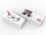 XO E12 Smart Audio Eyewear Discolouring Anti-Blu-ray Lens - imagine 2