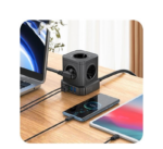 HOCO NS8 Sharp 5 position(PD20W/1C3A) desktop socket(EU/GER)