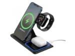 XO WX023 15W wireless charger (3 in 1 Supporting TWS, mobile phone,Apple Watch)