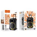Hoco HA5 Winner wireless dual-mic outdoor Bluetooth speaker — изображение 4