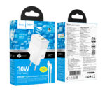 Hoco CS112A Lounge PD30W+QC3.0 charger(EU)+set - imagine 6