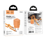 Hoco DC148 Ridge GaN PD45W single port charger set(Type-C to Type-C)(EU) — изображение 2