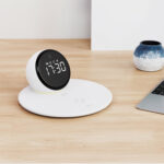 Wiwu Wi-W017 Wireless charger& Clock& Bluetooth speaker - imagine 8