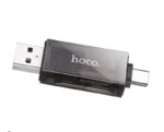 HOCO DHD01 Cool Cloud 2-in-1 card reader(USB+Type-C) - imagine 3