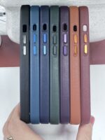 Leather Magnetic Case Without IC Notification iPhone - imagine 14