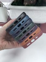 Leather Magnetic Case Without IC Notification iPhone - imagine 15