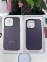Leather Magnetic Case Without IC Notification iPhone - imagine 17