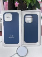 Leather Magnetic Case Without IC Notification iPhone - imagine 19