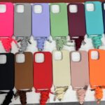 2.5MM Copy Silicone Case With Rope iPhone