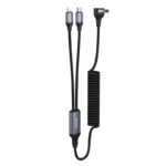 Hoco DU60 Jasmine USB 2-in-1 spring charging data cable